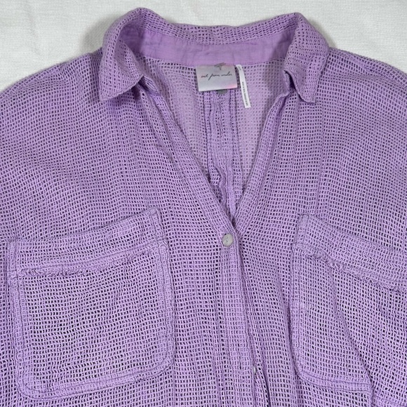 Urban Outfitters Beach Boardwalk Swim Small Out From Under Coverup Lavender - Picture 5 of 8